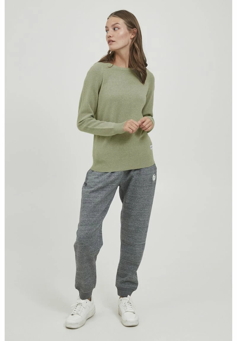 Oxmo OXMARIA - Jersey De Punto - Vetiver Melange , Mujer 2 Oxmo OXMARIA - Jersey De Punto - Vetiver Melange , Mujer - Imagen 2