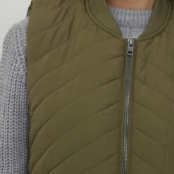 Oxmo OXMACY - Chaleco - Dusty Olive, Mujer 9 Oxmo OXMACY - Chaleco - Dusty Olive, Mujer -Oxmo tienda en línea 402d74e0438e4dc0874f4e1f334e96bc
