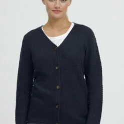 Oxmo OXHELGA - Chaqueta De Punto - Total Eclipse , Mujer
