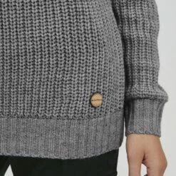 Oxmo OXNANNA - Jersey De Punto - Medium Grey Melange, Mujer -Oxmo tienda en línea 414ff02c52934dc4a5a339e6bab736a7