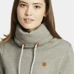 Oxmo OXCECILIA - Jersey Con Capucha - Medium Grey Melange, Mujer -Oxmo tienda en línea 41885724873d42eeb573b5d3fd1db250