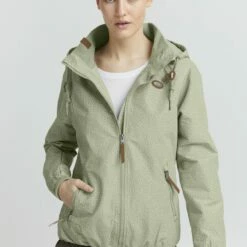 Oxmo TINNA - Chaqueta De Entretiempo - Seagrass , Mujer