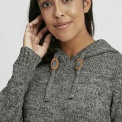 Oxmo OXPHILLA - Jersey De Punto - Dark Grey , Mujer -Oxmo tienda en línea 45f95dd28013419b8167ab5cc00efd42