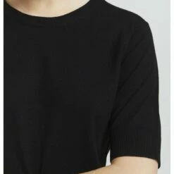 Oxmo OXHELIN - Camiseta Básica - Black, Mujer -Oxmo tienda en línea 46108a9b1a084d11a11315a7c2b8d930