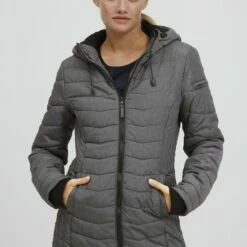 Oxmo OXNELLY - Chaqueta De Invierno - Smoked Pearl , Mujer