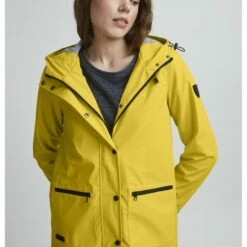 Oxmo OXBECKY - Impermeable - Primrose Yellow, Mujer