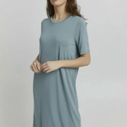 Oxmo BRINJA - Vestido Ligero - Smoke Blue , Mujer