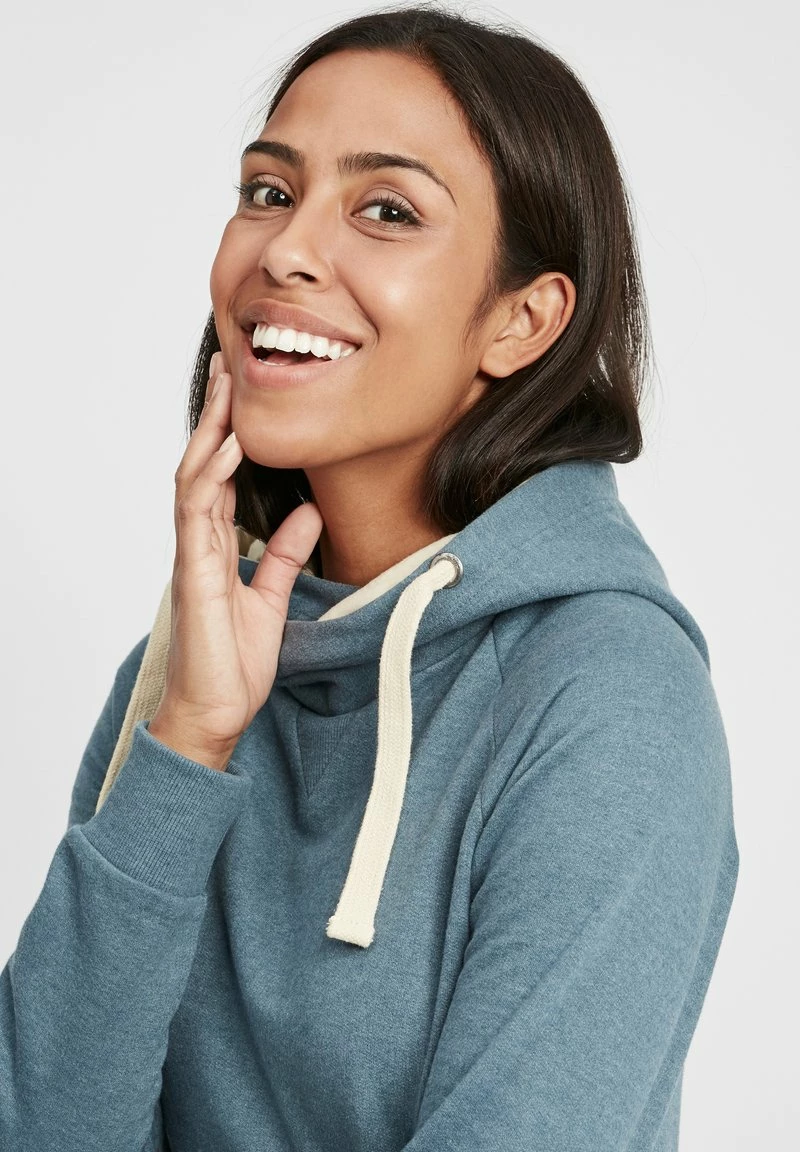 Oxmo OXJULIA - Jersey Con Capucha - Ensign Blue , Mujer 4 Oxmo OXJULIA - Jersey Con Capucha - Ensign Blue , Mujer - Imagen 4