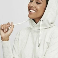 Oxmo OXWANDY - Jersey Con Capucha - Oyster Gre, Mujer -Oxmo tienda en línea 48c1e2c7b8ac4d1b8095c29c7d2861bc