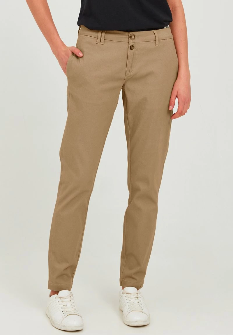 Oxmo OXPILAR - Pantalones Chinos - Silver Mink , Mujer 1 Oxmo OXPILAR - Pantalones Chinos - Silver Mink , Mujer