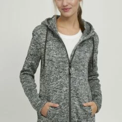 Oxmo OXKAIRA - Abrigo De Invierno - Dark Shadow , Mujer