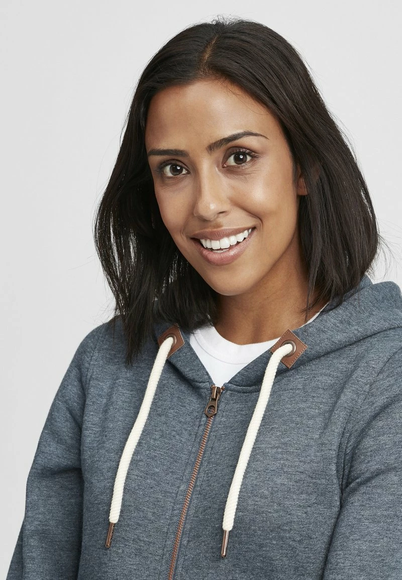 Oxmo OXVICKY - Sudadera Con Cremallera - Ins Bl Mel , Mujer 4 Oxmo OXVICKY - Sudadera Con Cremallera - Ins Bl Mel , Mujer - Imagen 4