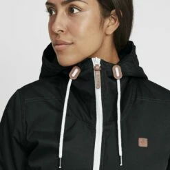 Oxmo TILLA - Chaqueta De Entretiempo - Black, Mujer -Oxmo tienda en línea 4ef7339a74624dfd80c5f7d249622cc2