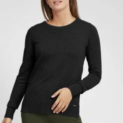 Oxmo OXWINOVA - Jersey De Punto - Black , Mujer