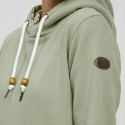 Oxmo OXULRIKA - Jersey Con Capucha - Seagrass , Mujer -Oxmo tienda en línea 4fdf2470200841a8969b25e55d8037ef