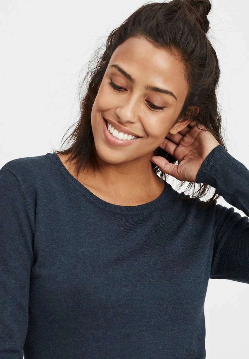 Oxmo OXEDDA - Jersey De Punto - Ins Bl Mel , Mujer 4 Oxmo OXEDDA - Jersey De Punto - Ins Bl Mel , Mujer - Imagen 4