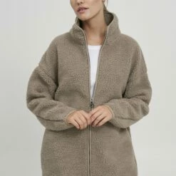 Oxmo OXTOVA - Abrigo De Invierno - Dune , Mujer