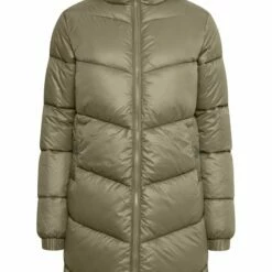 Oxmo OXTABATA - Abrigo De Invierno - Dusty Olive, Mujer -Oxmo tienda en línea 515136ff61a741bcb46ad7bed98411e0