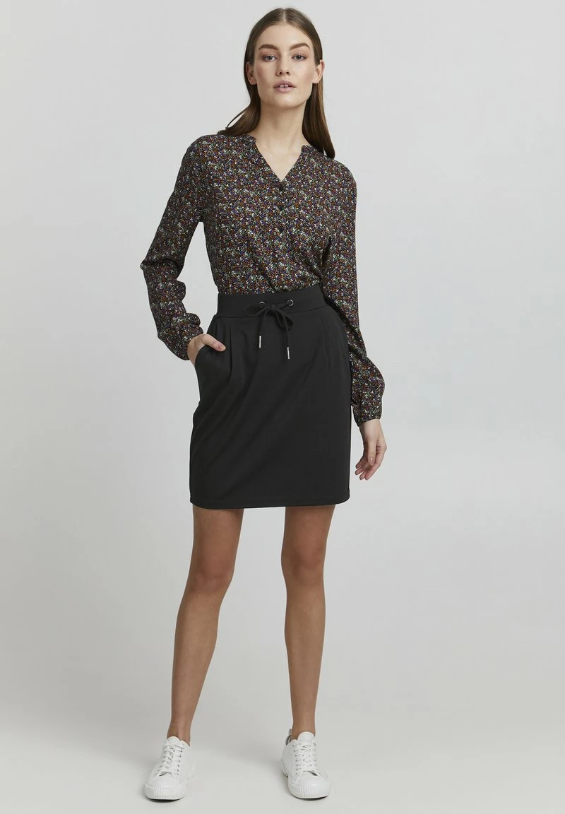 Oxmo OXARNA - Falda Acampanada - Black , Mujer 2 Oxmo OXARNA - Falda Acampanada - Black , Mujer - Imagen 2