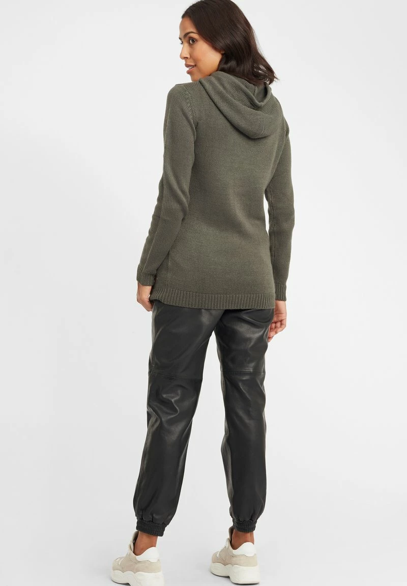 Oxmo OXCABLE - Jersey Con Capucha - Dark Grey, Mujer 3 Oxmo OXCABLE - Jersey Con Capucha - Dark Grey, Mujer - Imagen 3