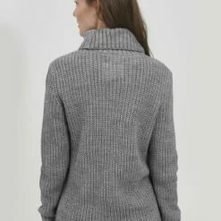 Oxmo OXNANNA - Jersey De Punto - Medium Grey Melange, Mujer -Oxmo tienda en línea 541c5fd8d1724939b2a8685fea9397be
