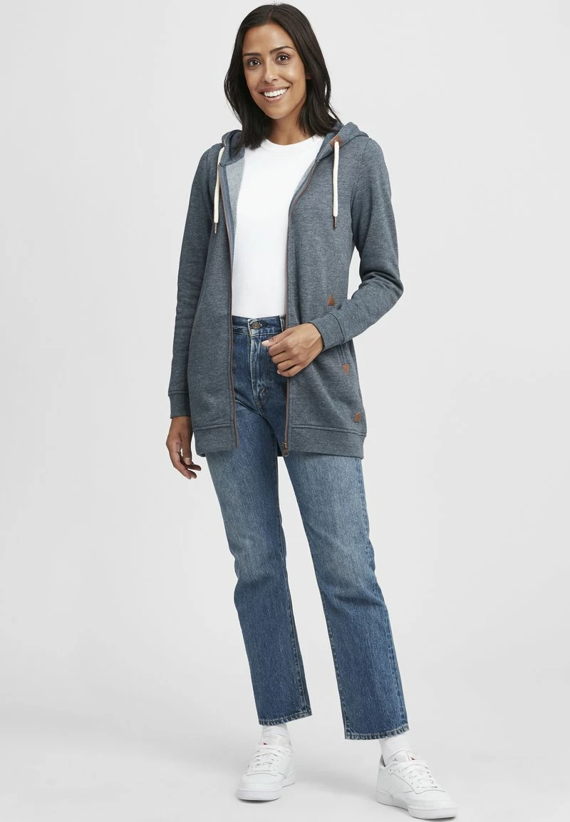 Oxmo OXVICKY - Sudadera Con Cremallera - Ins Bl Mel , Mujer 2 Oxmo OXVICKY - Sudadera Con Cremallera - Ins Bl Mel , Mujer - Imagen 2