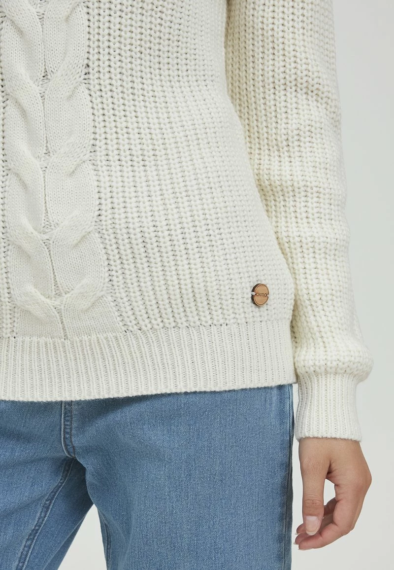 Oxmo OXNATASJA - Jersey De Punto - Cloud Dancer , Mujer 4 Oxmo OXNATASJA - Jersey De Punto - Cloud Dancer , Mujer - Imagen 4