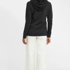 Oxmo OXMATILDA - Sudadera Con Cremallera - Black , Mujer -Oxmo tienda en línea 5c61f6c4a502467d816d9c224cd4ff12