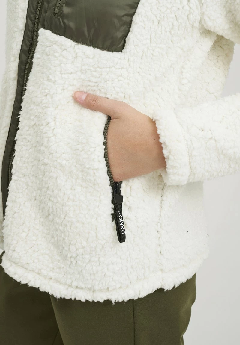 Oxmo OXELLIN - Forro Polar - Cloud Dancer , Mujer 5 Oxmo OXELLIN - Forro Polar - Cloud Dancer , Mujer - Imagen 5