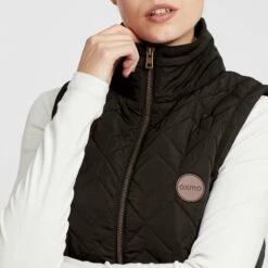 Oxmo OXALITA - Chaleco - Black , Mujer -Oxmo tienda en línea 5d24635fae48436a8d8b788aeb26ed70
