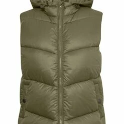 Oxmo OXTABITA - Chaleco - Dusty Olive , Mujer -Oxmo tienda en línea 5d6eda28c61040a9ad7cc6e7a307fd47