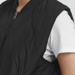 Oxmo SVALA - Chaleco - Black , Mujer -Oxmo tienda en línea 5f9377bc4ddc437d929605c9689366b5