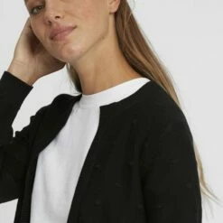 Oxmo OXKALOTTA - Chaqueta De Punto - Black, Mujer -Oxmo tienda en línea 5fb4cf2872e5446e82d09b915ccff01f