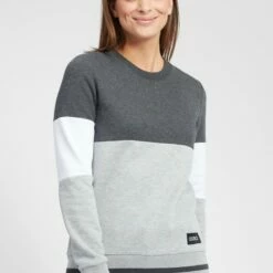 Oxmo OXOMAYA - Sudadera - Dark Grey Melange , Mujer