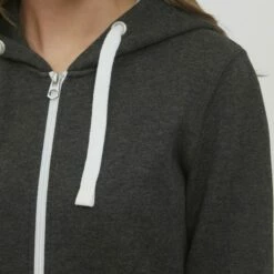 Oxmo OXOLINDA - Chaqueta De Punto - Dark Grey Melange , Mujer -Oxmo tienda en línea 64020a83f0d0421b99a205bd1617642e