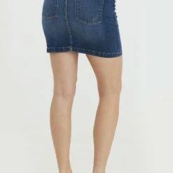 Oxmo OXADRIA - Falda Vaquera - Antique Blue , Mujer -Oxmo tienda en línea 6411fb0a09ee4ce5ae66667a3141d46a