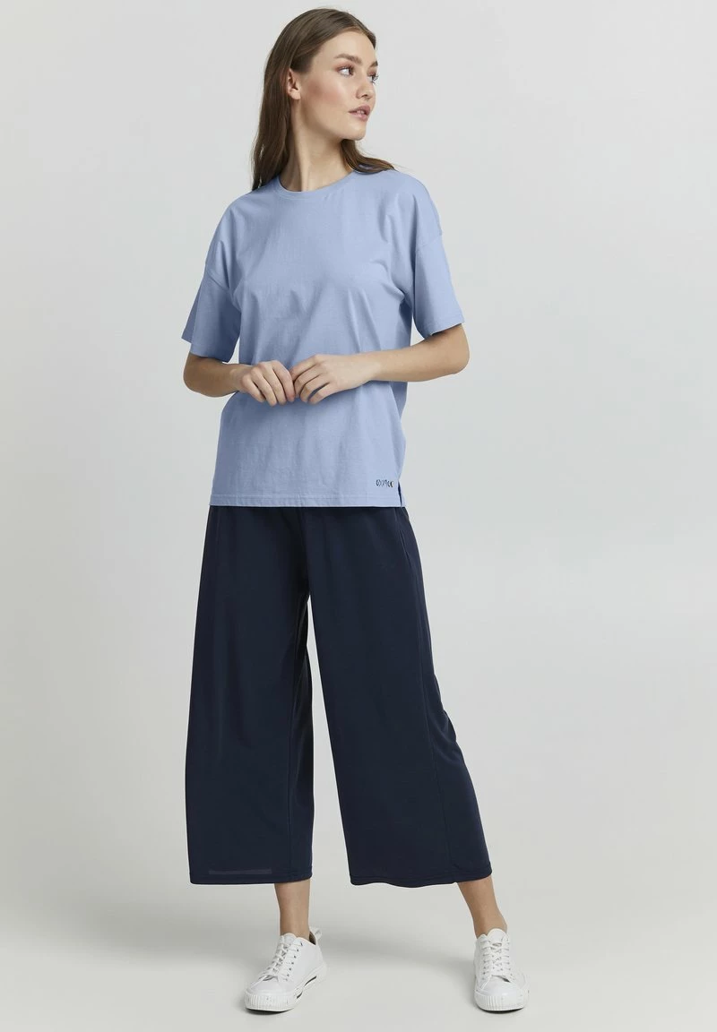 Oxmo PINALA - Camiseta Básica - Bel Air Blue, Mujer 2 Oxmo PINALA - Camiseta Básica - Bel Air Blue, Mujer - Imagen 2