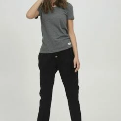 Oxmo OXCONZI - Pantalones - Black , Mujer