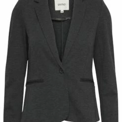 Oxmo AENNE - Blazer - Medium Grey Melange , Mujer -Oxmo tienda en línea 64ab9ef680d54a46892a10e4f2b128ca