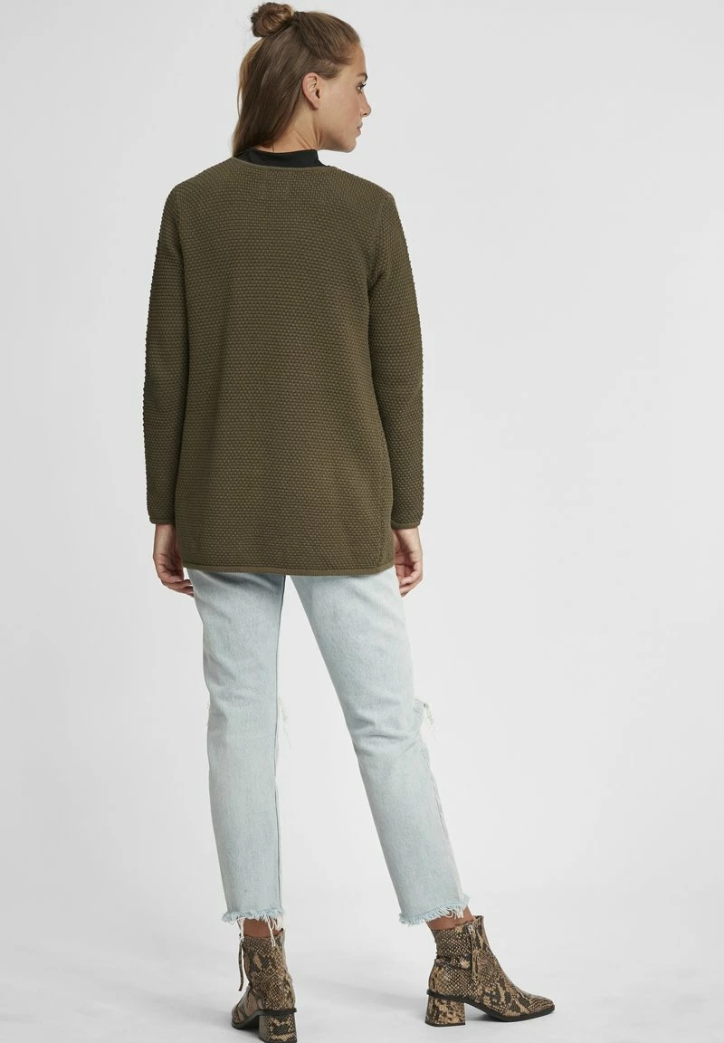 Oxmo OXHILDA - Chaqueta De Punto - Ivy Green , Mujer 3 Oxmo OXHILDA - Chaqueta De Punto - Ivy Green , Mujer - Imagen 3