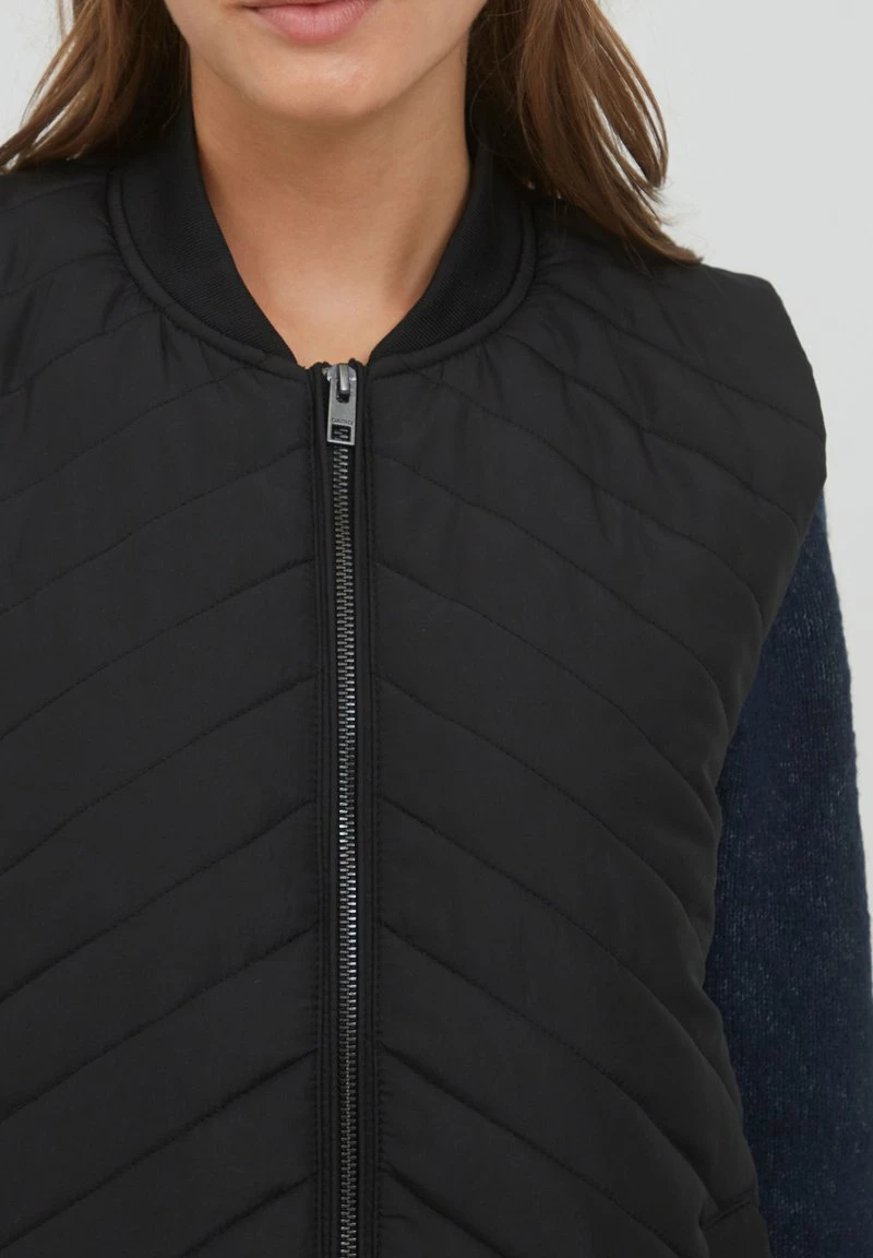 Oxmo OXMACY - Chaleco - Black, Mujer 4 Oxmo OXMACY - Chaleco - Black, Mujer - Imagen 4