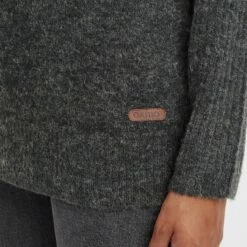 Oxmo OXGIANNA - Jersey De Punto - Dark Grey Melange , Mujer -Oxmo tienda en línea 67155428026f44359e4c36f9269cf3bd