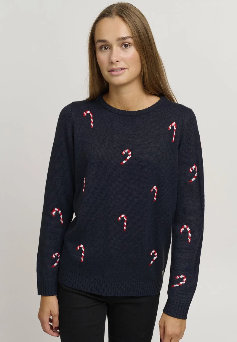 Oxmo OXCHRISTEL - Jersey De Punto - Dress Blues , Mujer 1 Oxmo OXCHRISTEL - Jersey De Punto - Dress Blues , Mujer