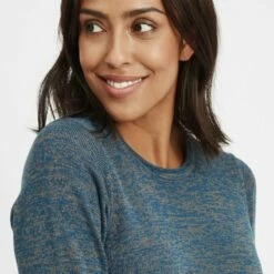 Oxmo OXDANIELLE - Vestido De Punto - Ensign Blue , Mujer -Oxmo tienda en línea 672b53bbcaf843af93c9acfb5d1df400