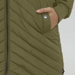 Oxmo OXMADALYN - Abrigo De Invierno - Dusty Olive, Mujer -Oxmo tienda en línea 679397ba7537452a9c26f67cf626975b