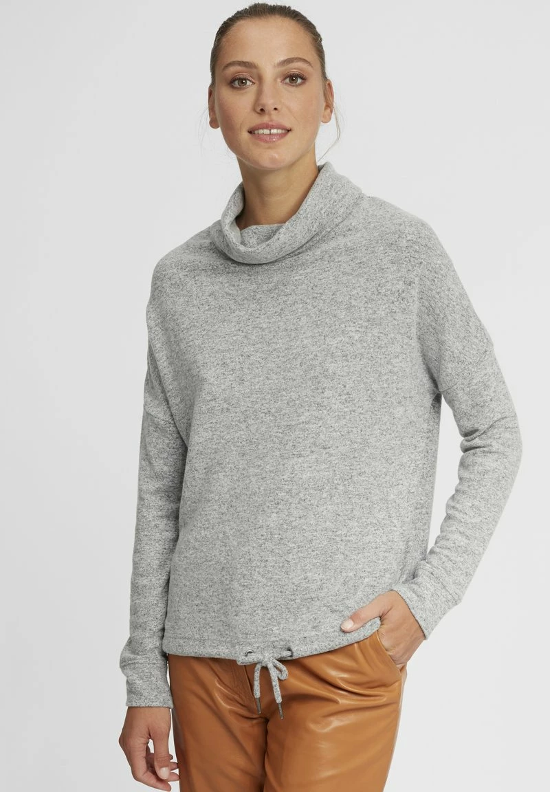 Oxmo OXBELMA - Jersey Con Capucha - Light Grey Melange , Mujer 1 Oxmo OXBELMA - Jersey Con Capucha - Light Grey Melange , Mujer