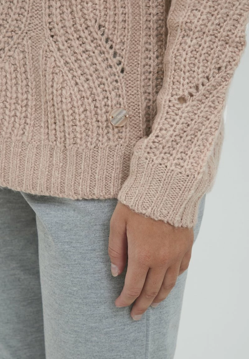 Oxmo OXCHIARA - Jersey De Punto - Mahogany Rose , Mujer 4 Oxmo OXCHIARA - Jersey De Punto - Mahogany Rose , Mujer - Imagen 4