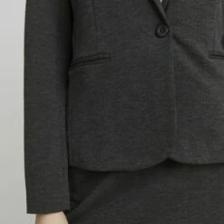 Oxmo AENNE - Blazer - Medium Grey Melange , Mujer -Oxmo tienda en línea 6b0537767c0840c489a396337462f3bb