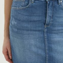 Oxmo OXADRIA - Falda Vaquera - Light Blue , Mujer -Oxmo tienda en línea 6b261d118e9d4df4ab3206b7dcc9e0b9