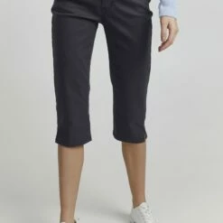 Oxmo OXPAM - Vaqueros Slim Fit - Black, Mujer